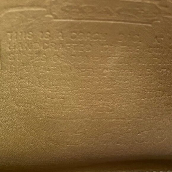 COACH Vintage British Tan Classic Kit Camera Crossbody Purse - Picture 8 of 16